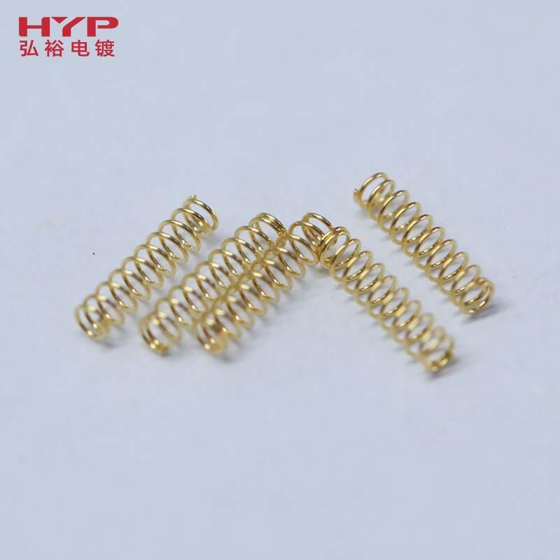 弹簧镀金